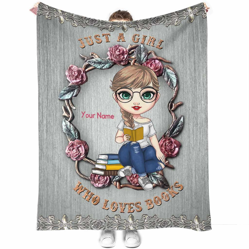 Book Lover - Personalized Blanket