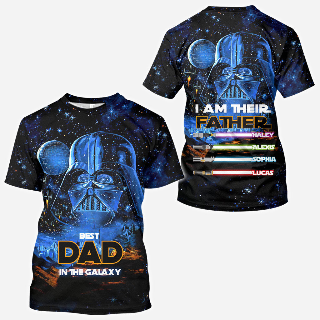 I Am Their Father - Personalized Father's Day All Over T-shirt and Hoodie