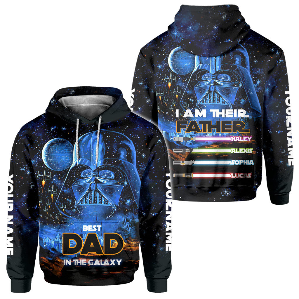 I Am Their Father - Personalized Father's Day All Over T-shirt and Hoodie