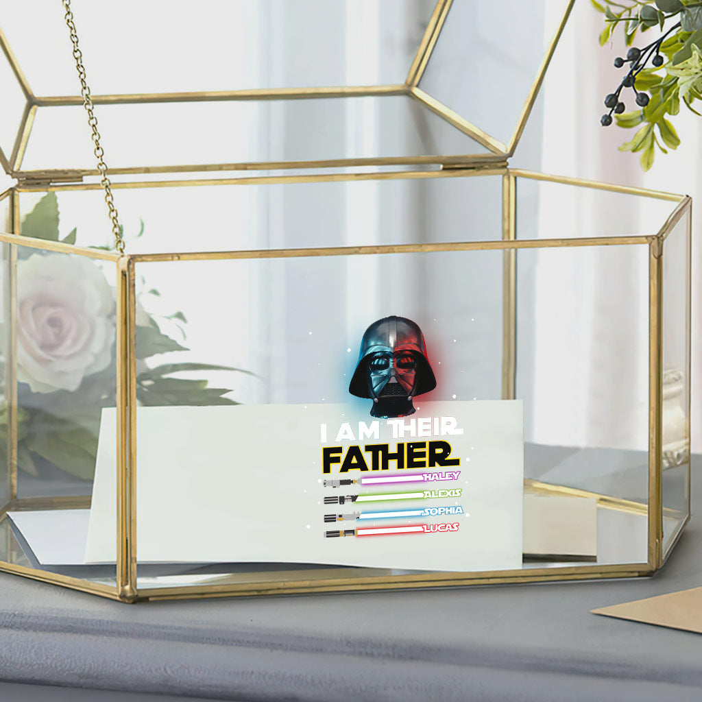 I Am Their Father - Personalized Father's Day Decal Full