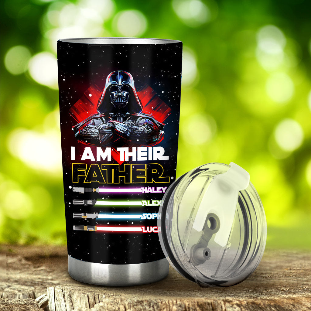 I Am Their Father - Personalized Tumbler