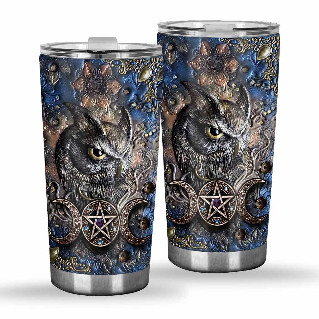 Mystery Spirit - Witch Tumbler With 3D Pattern Print