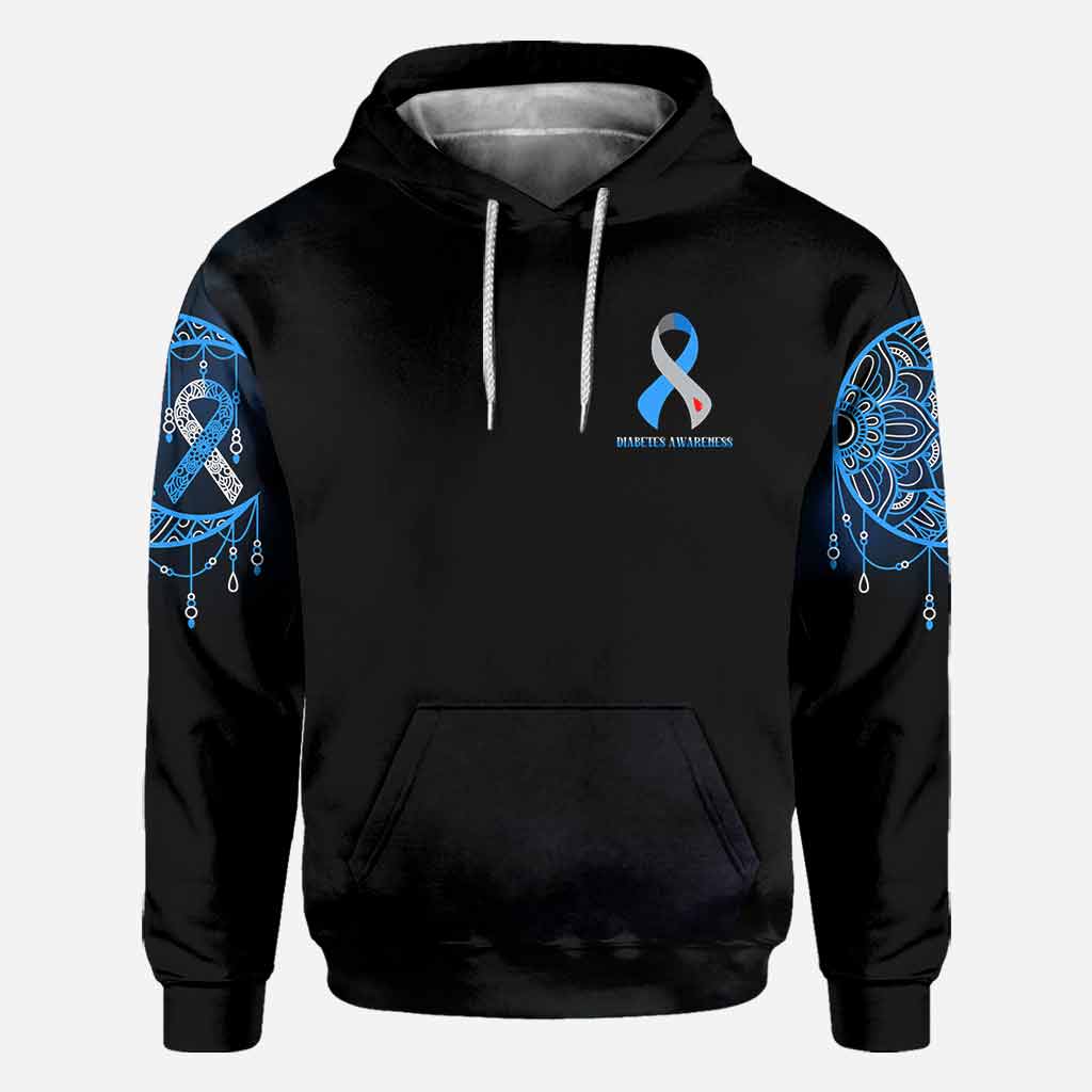 Diabetes Messed With The Wrong Witch - Diabetes Awareness All Over T-shirt and Hoodie