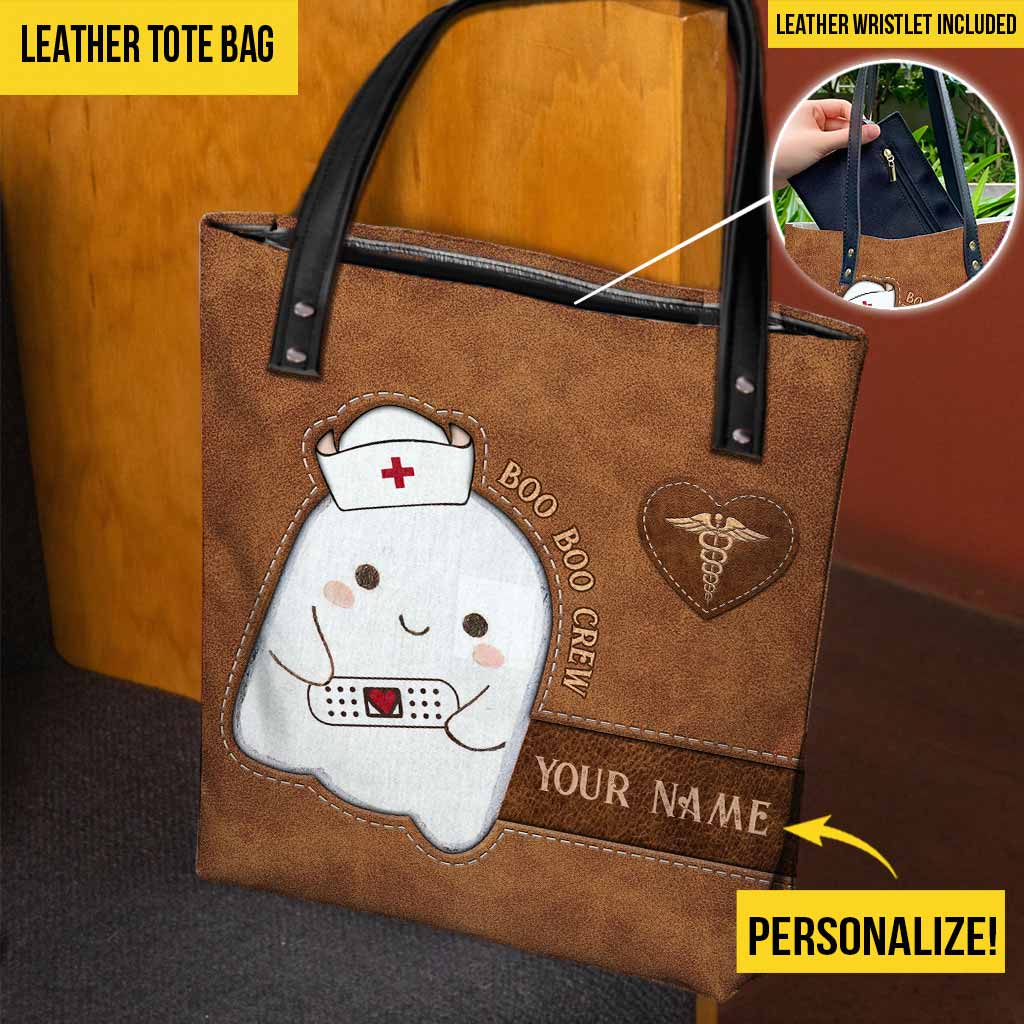 Boo Boo Crew Halloween - Nurse Personalized Tote Bag