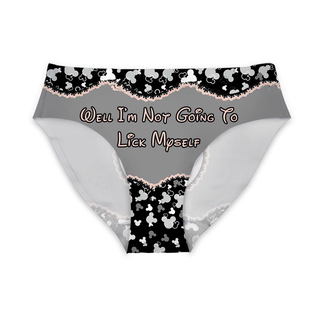 Well I'm Not Going To Lick Myself - Mouse Women's Briefs