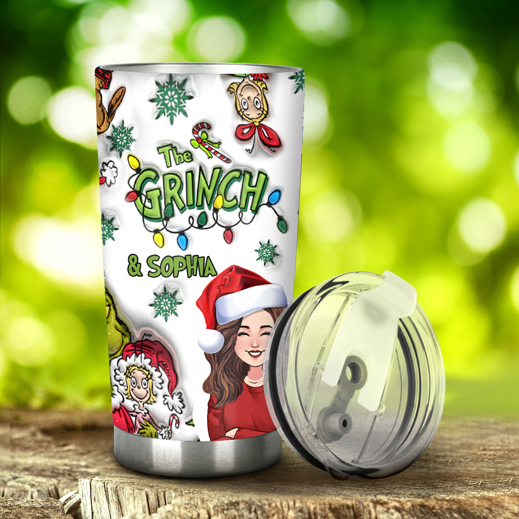 Merry Christmas - Personalized Stole Christmas Tumbler