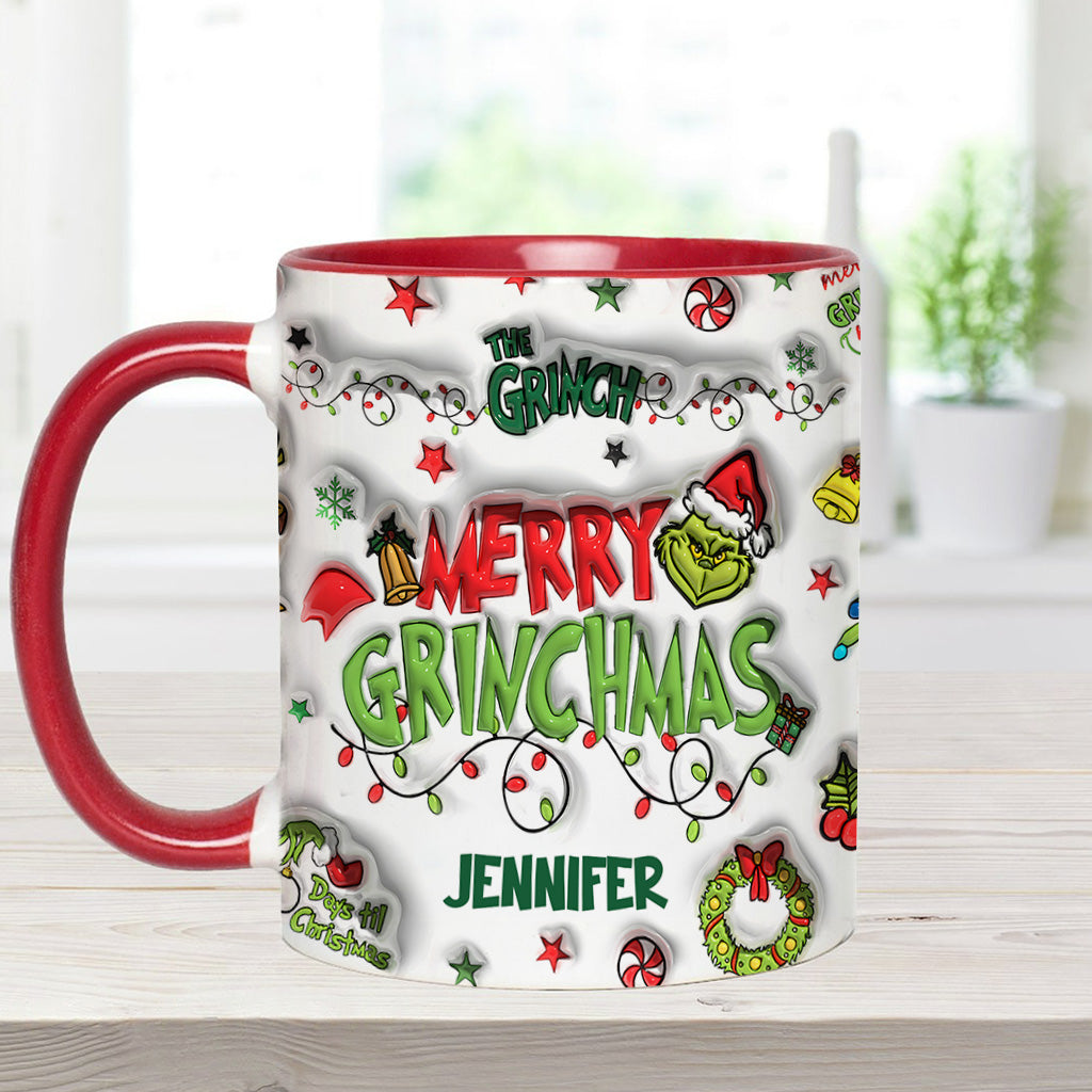 I'm Booked - Personalized Stole Christmas Accent Mug