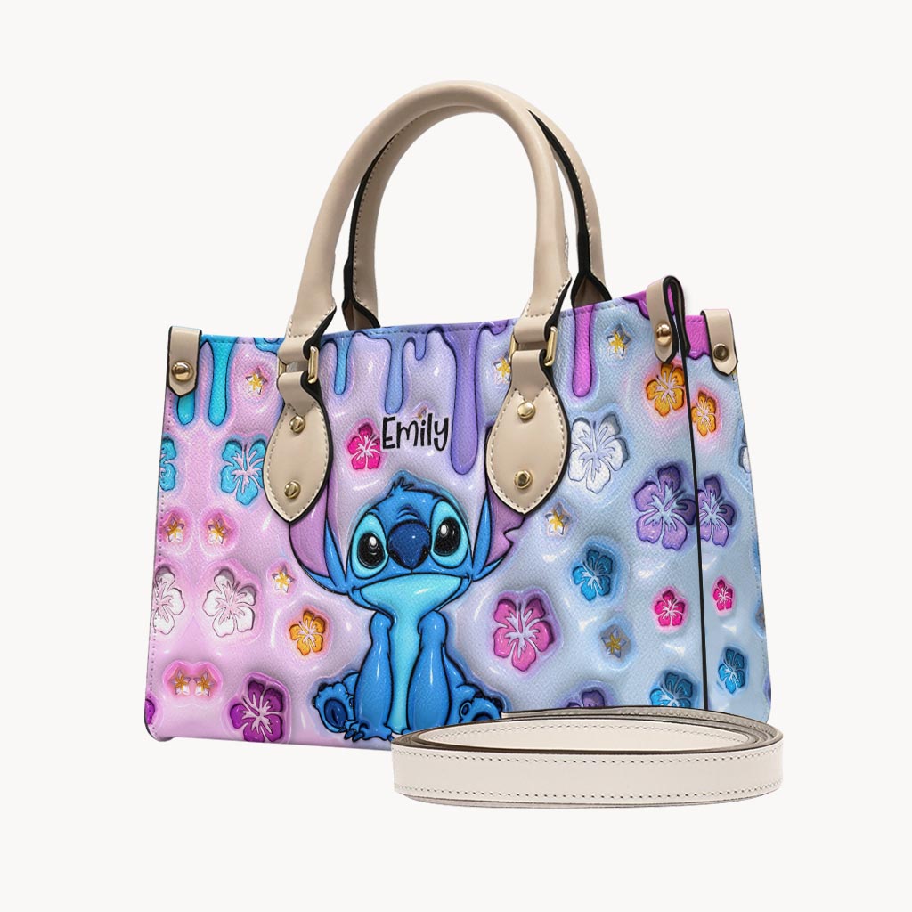 Ohana Means Family - Personalized Ohana Leather Handbag