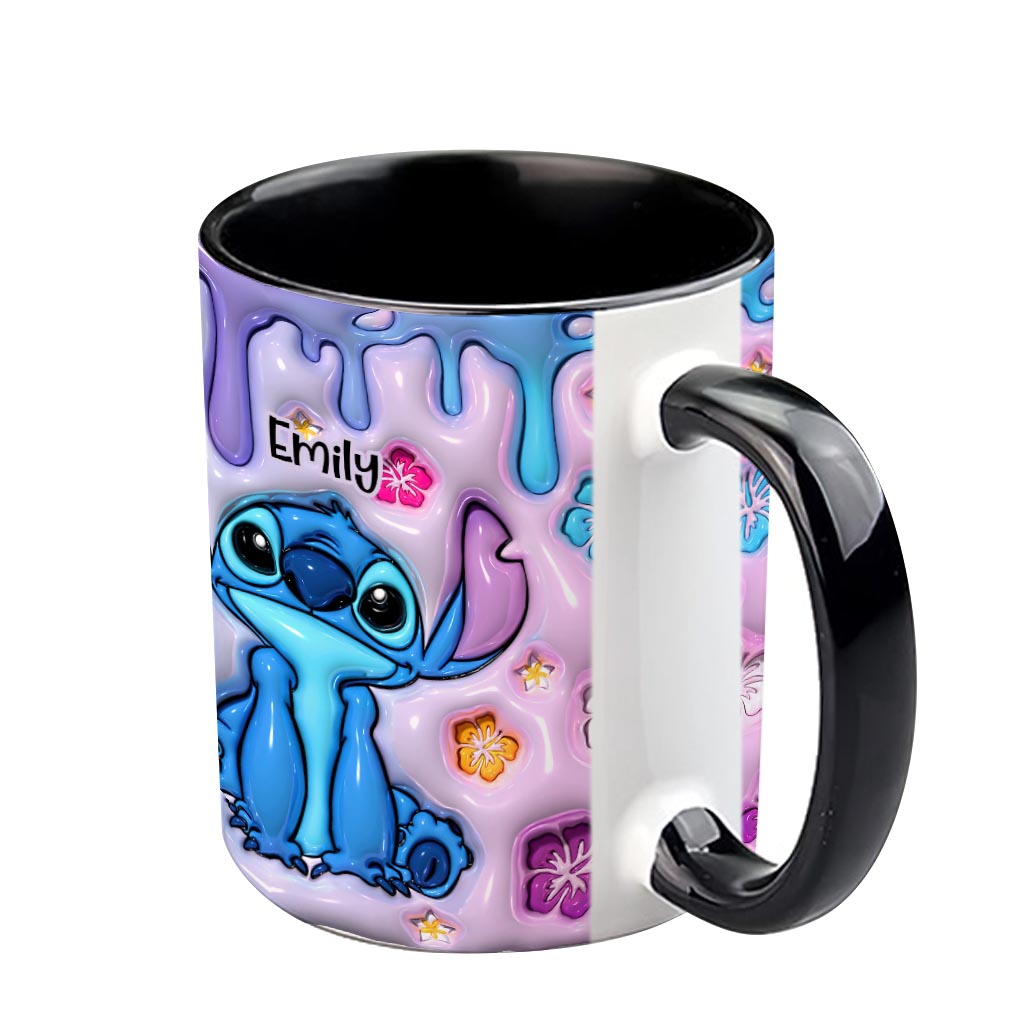 Ohana Means Family - Personalized Ohana Accent Mug