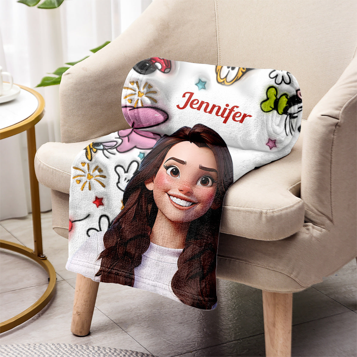 Magical - Personalized Mouse Blanket