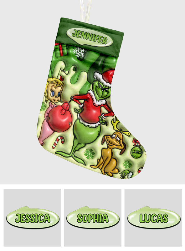 Merry Christmas - Personalized Stole Christmas Christmas Stockings