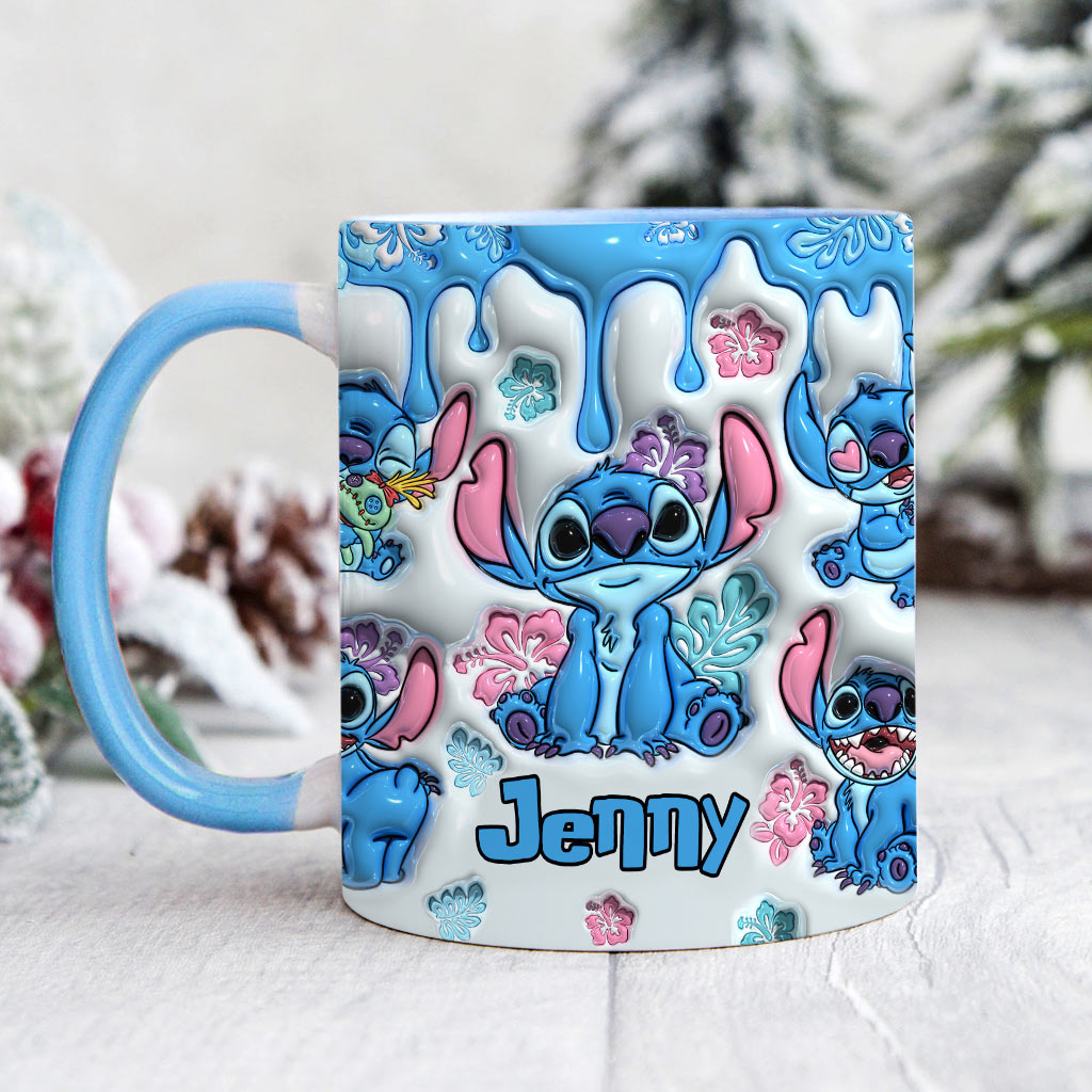 Ohana Means Family - Personalized Ohana Accent Mug