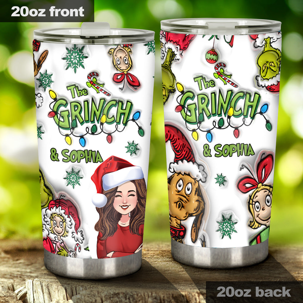 Merry Christmas - Personalized Stole Christmas Tumbler