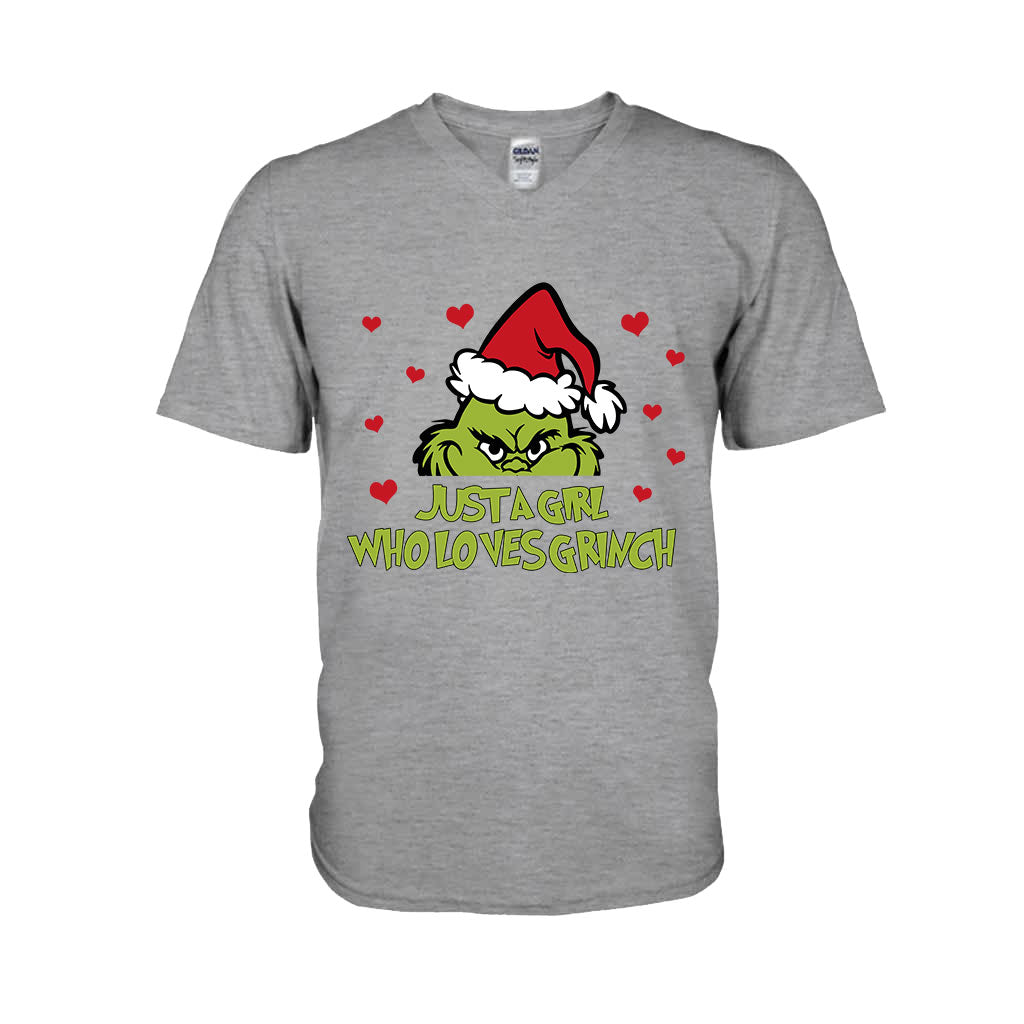 Just A Girl Who Loves - Stole Christmas T-shirt And Hoodie