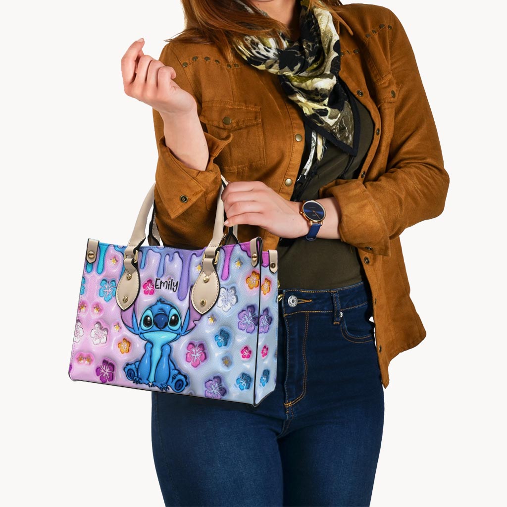 Ohana Means Family - Personalized Ohana Leather Handbag