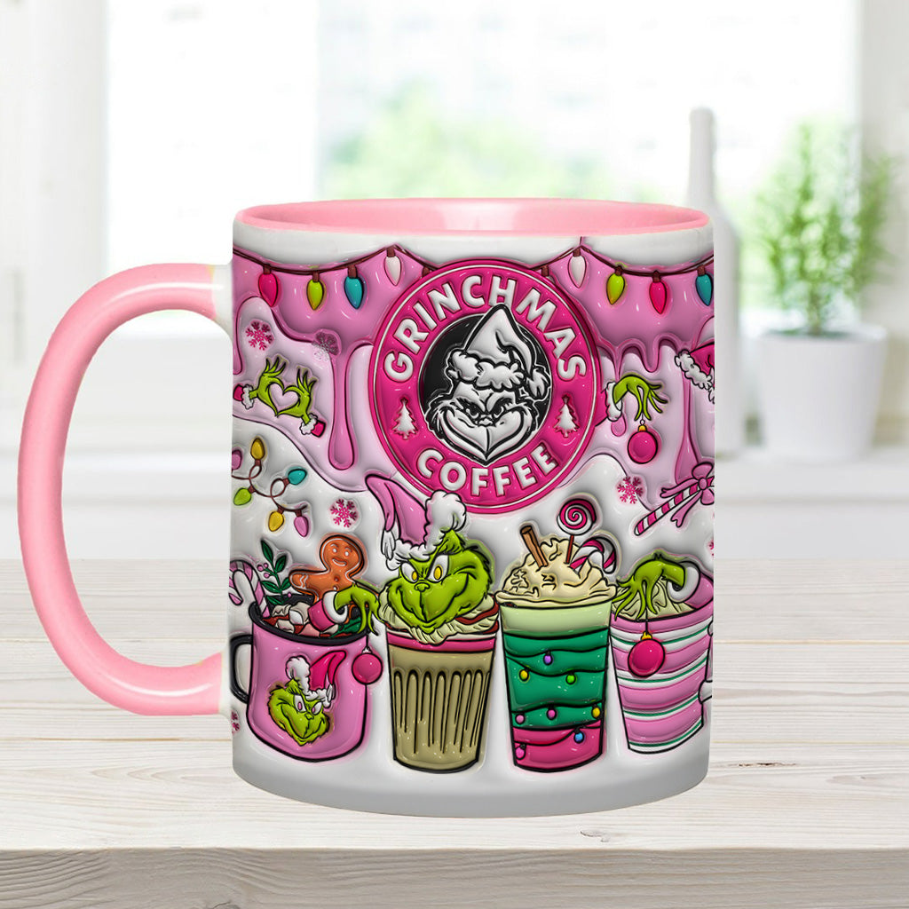 Grinchmas Coffee - Personalized Stole Christmas Accent Mug