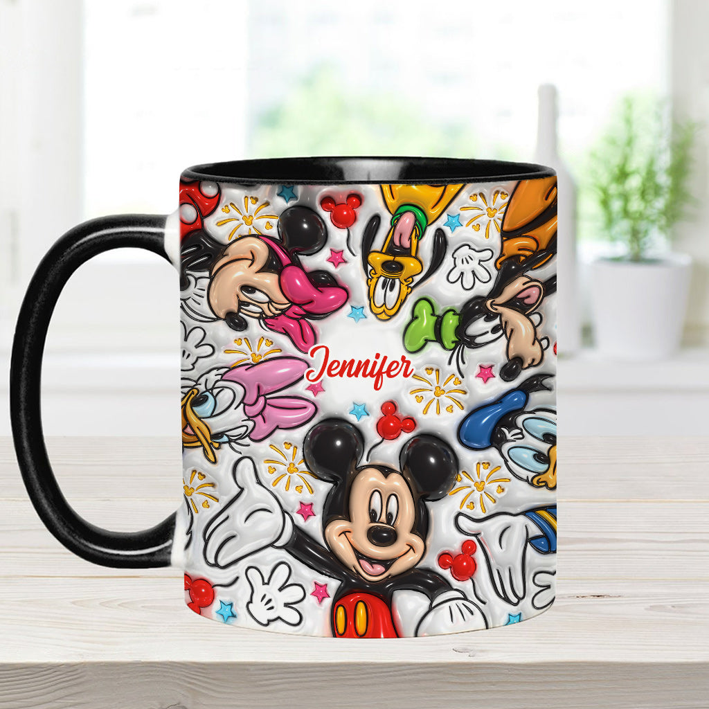 Magical Christmas - Personalized Mouse Accent Mug