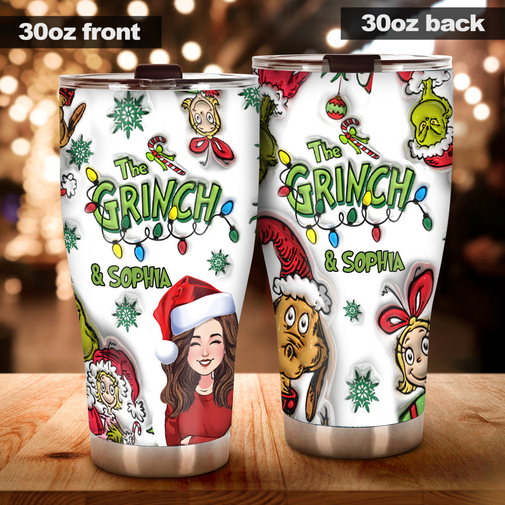 Merry Christmas - Personalized Stole Christmas Tumbler