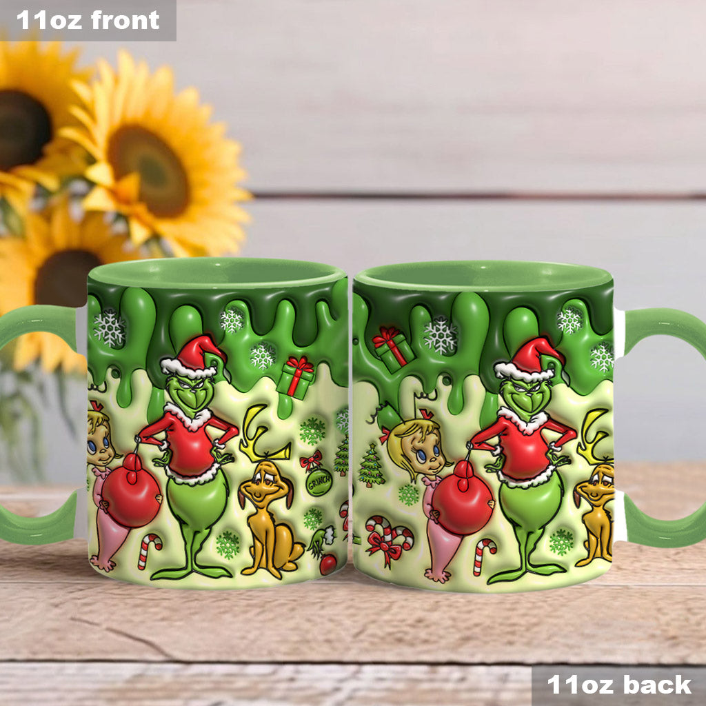 Merry Grinchmas - Stole Christmas Accent Mug