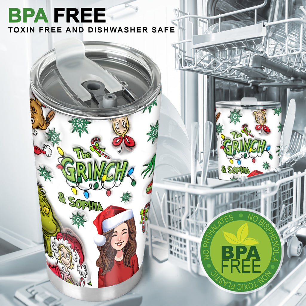 Merry Christmas - Personalized Stole Christmas Tumbler