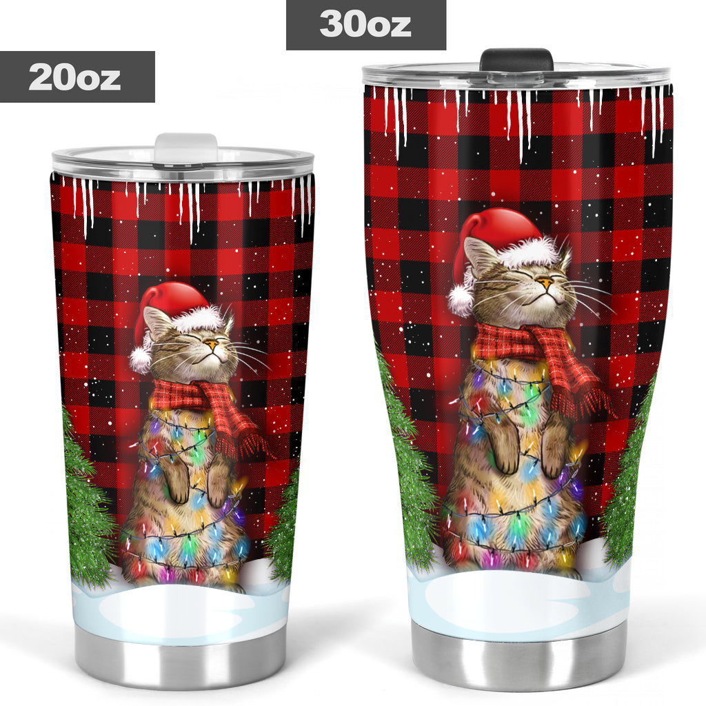 Baby It's Cold Outside Cat Tumbler 0622