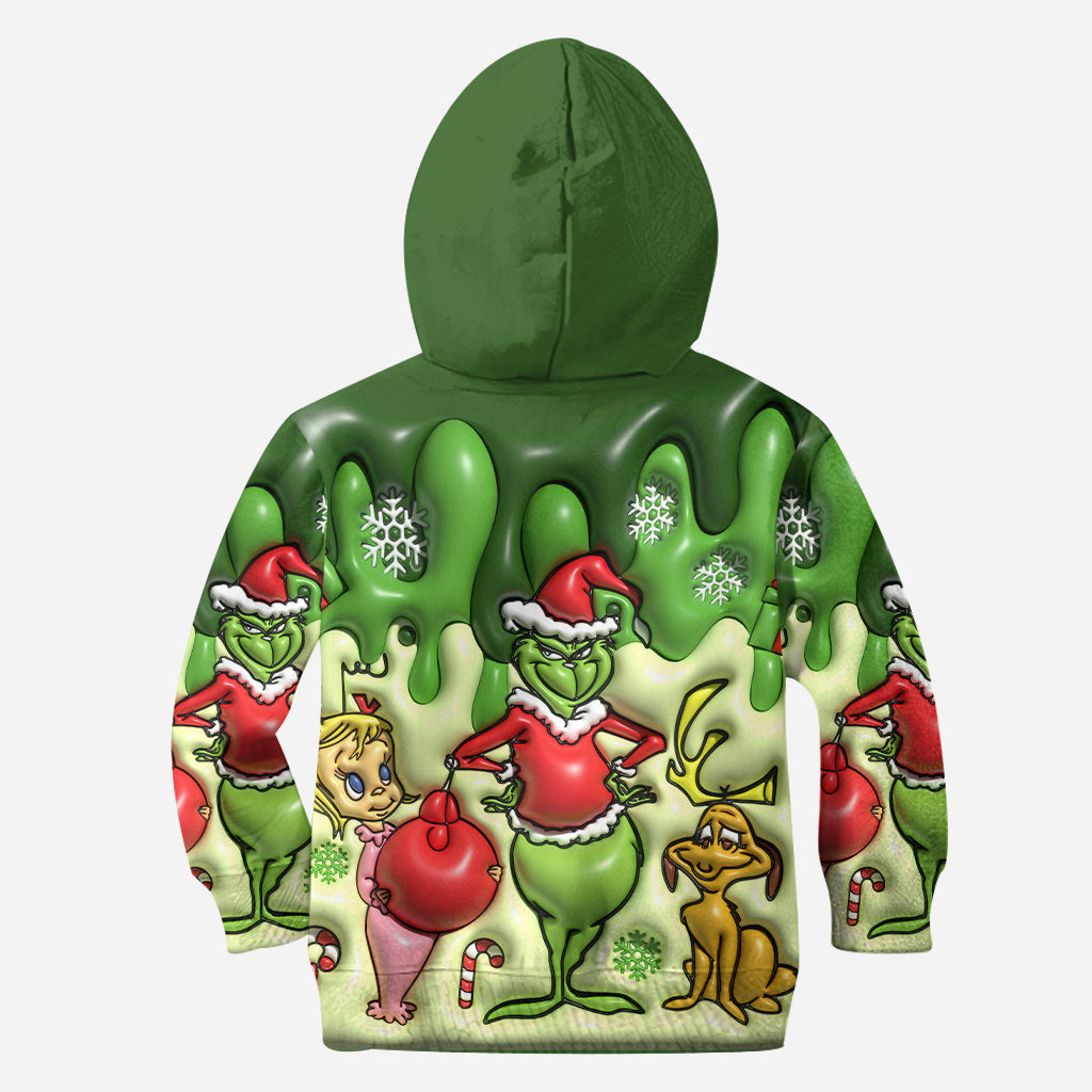 Any Name - Personalized Stole Christmas Hoodie and Leggings