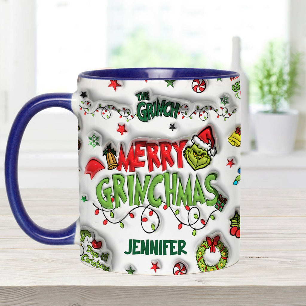 I'm Booked - Personalized Stole Christmas Accent Mug