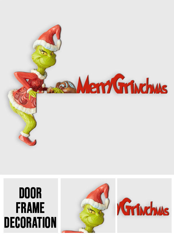 Merry Christmas - Stole Christmas Door Frame Decoration