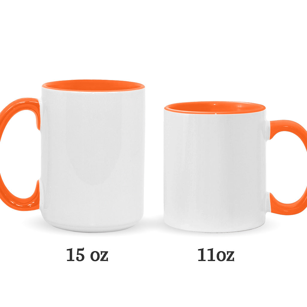 Ohana Orange Halloween Vibe - Personalized Ohana Accent Mug