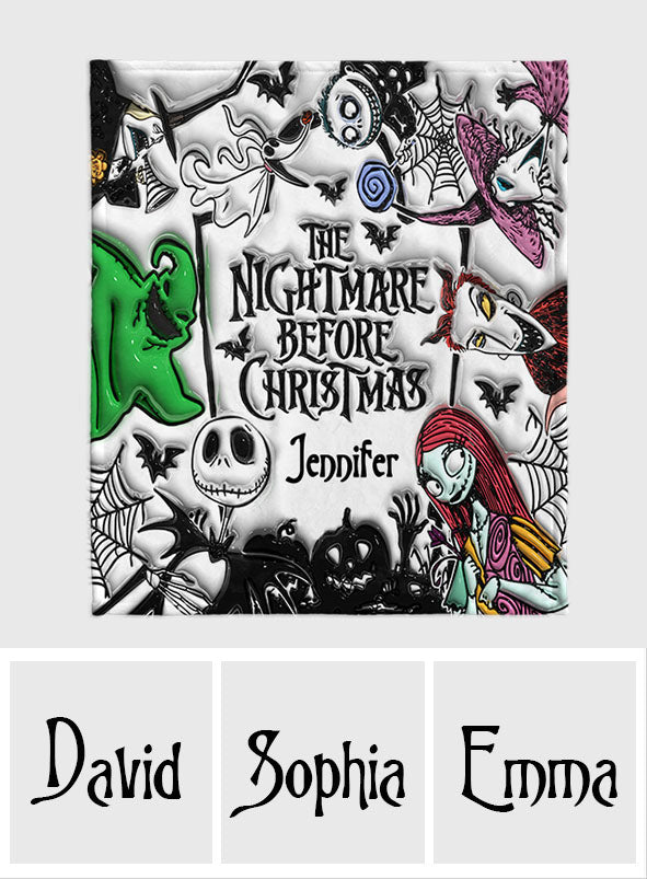 Nightmare - Personalized Nightmare Blanket