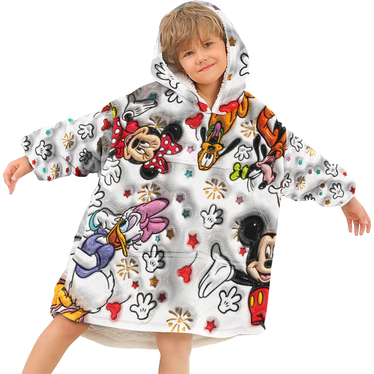 Magical - Personalized Mouse Blanket Hoodie