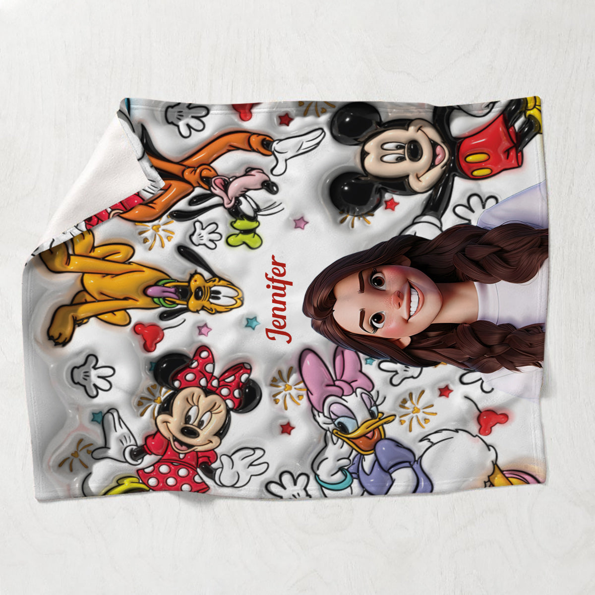 Magical - Personalized Mouse Blanket