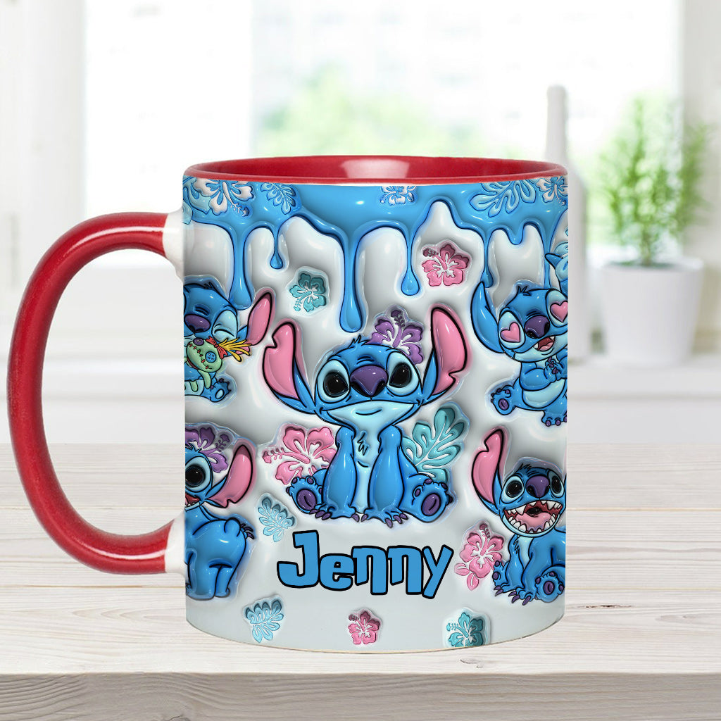 Ohana Means Family - Personalized Ohana Accent Mug