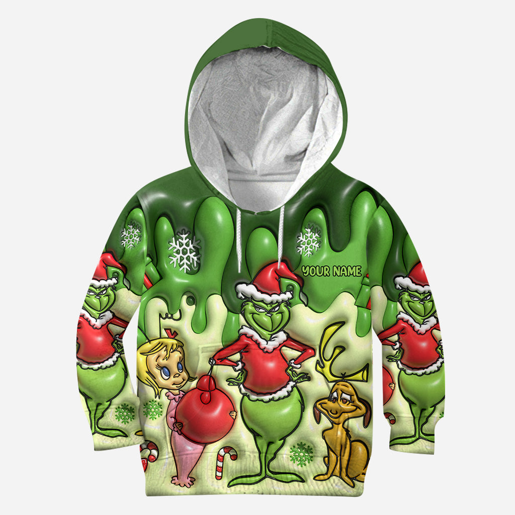 Any Name - Personalized Stole Christmas Hoodie and Leggings