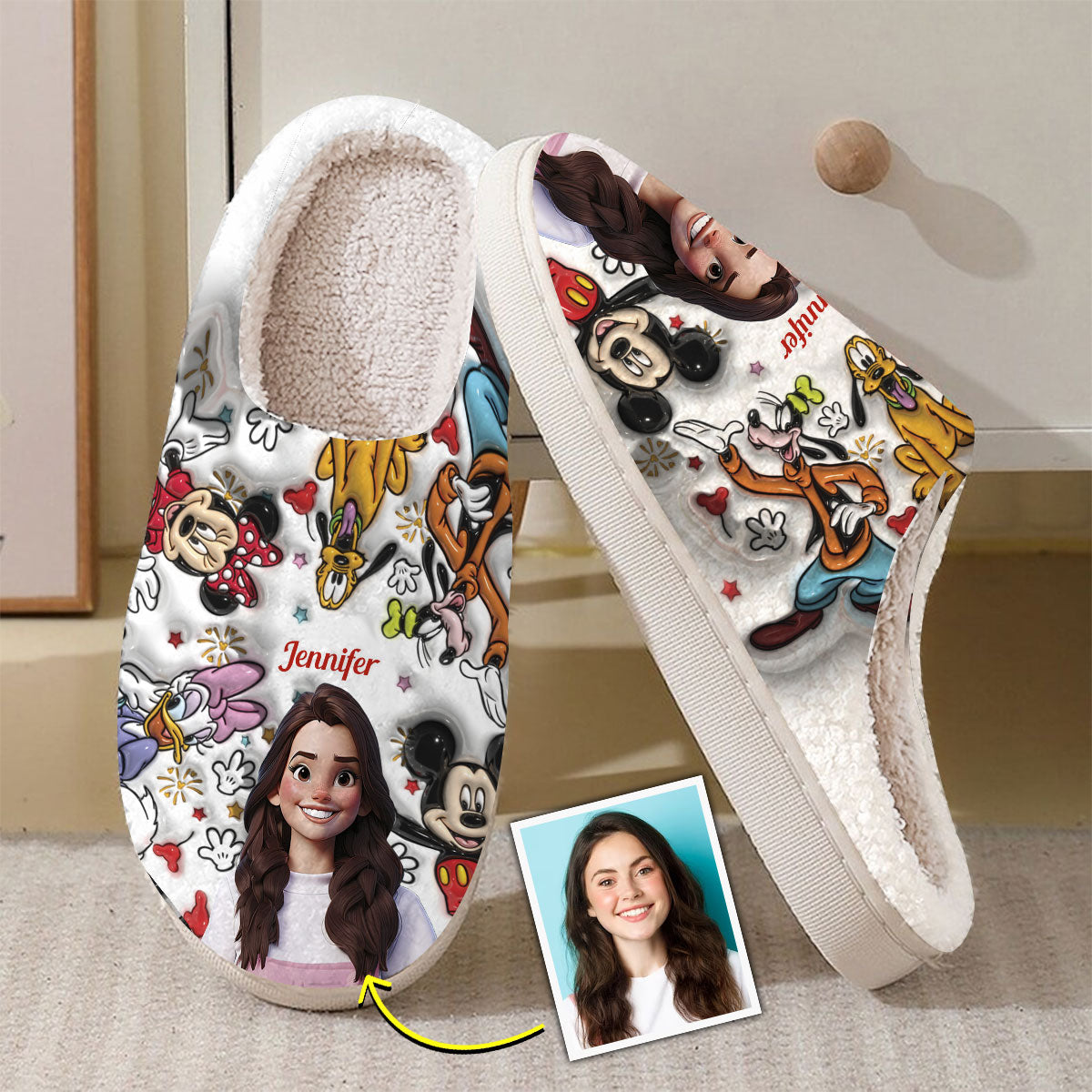 Magical - Personalized Mouse Slippers