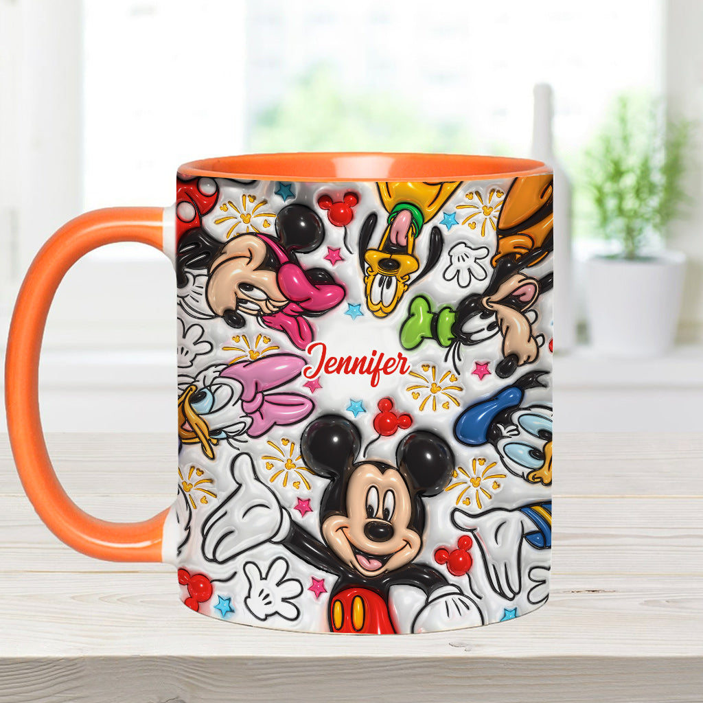 Magical Christmas - Personalized Mouse Accent Mug