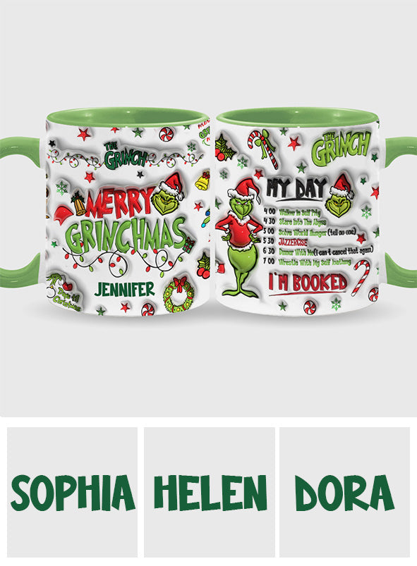 I'm Booked - Personalized Stole Christmas Accent Mug