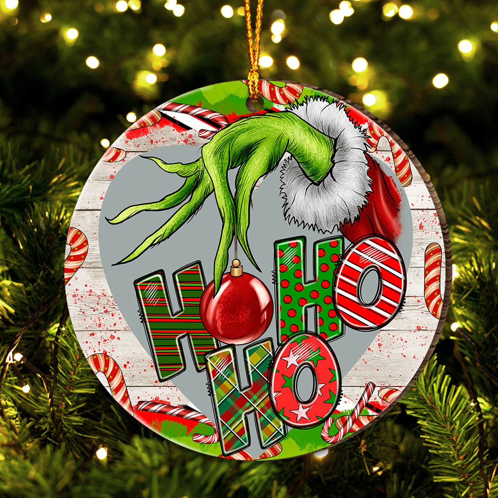 Ho Ho Ho - Stole Christmas Ornament