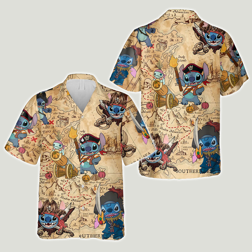 Little Pirate Ohana Hawaiian Shirt