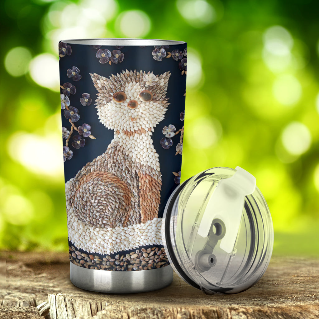 Cat 3D Pattern Printed Phone Case Cat Tumbler 0622