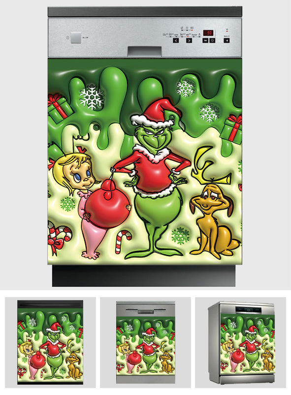 Merry Christmas - Stole Christmas Dishwasher Cover