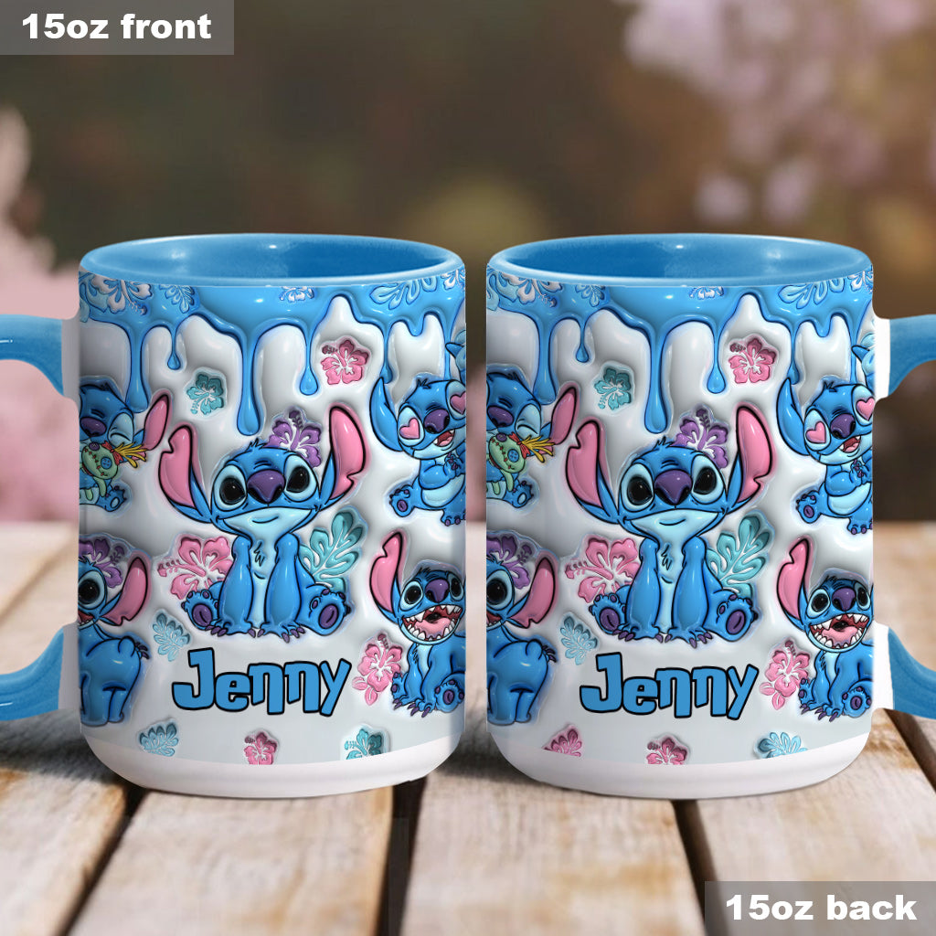 Ohana Means Family - Personalized Ohana Accent Mug