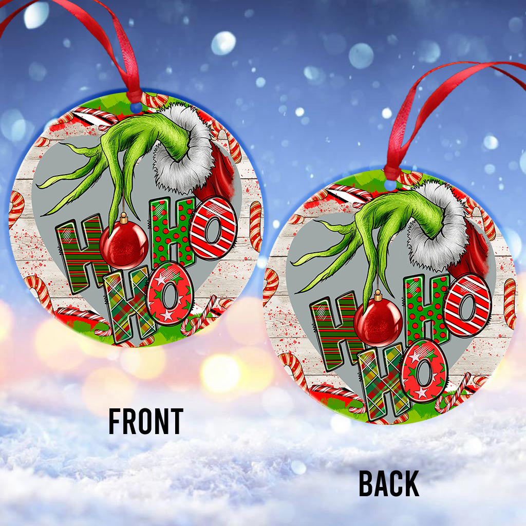 Ho Ho Ho - Stole Christmas Ornament