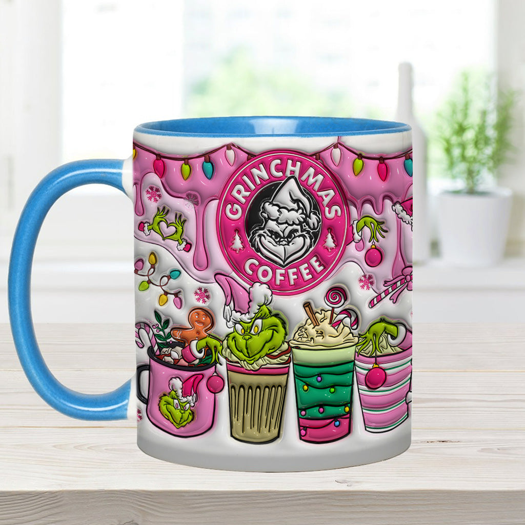 Grinchmas Coffee - Personalized Stole Christmas Accent Mug