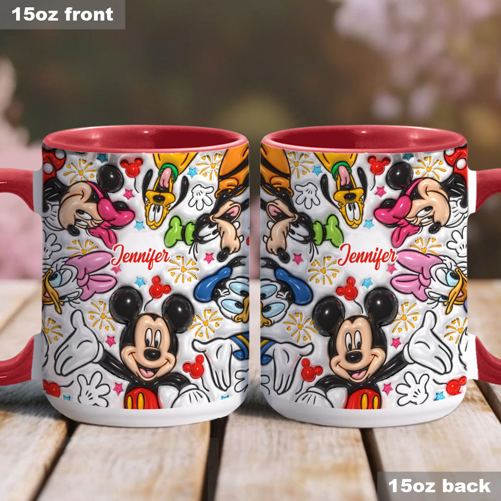 Magical Christmas - Personalized Mouse Accent Mug