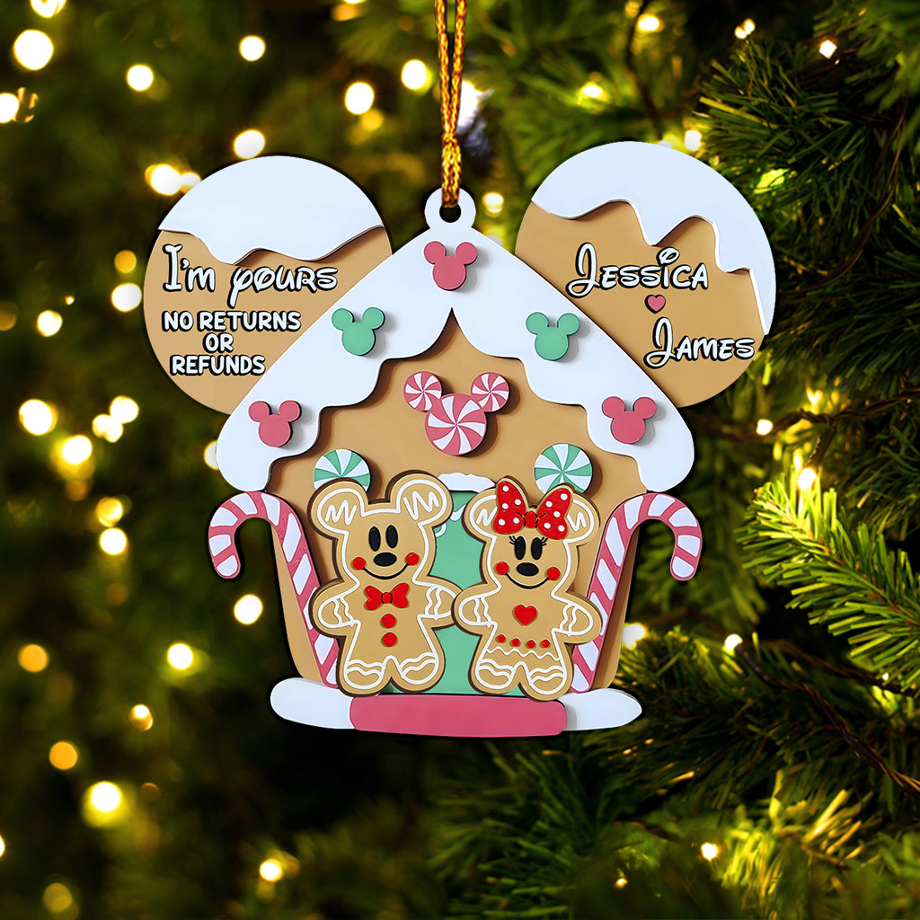 I'm Yours - Personalized Mouse Ornament