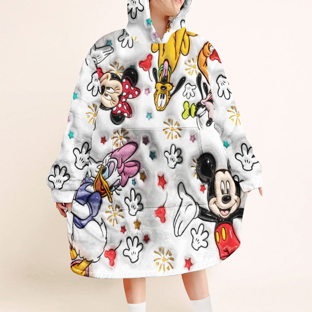 Magical - Personalized Mouse Blanket Hoodie