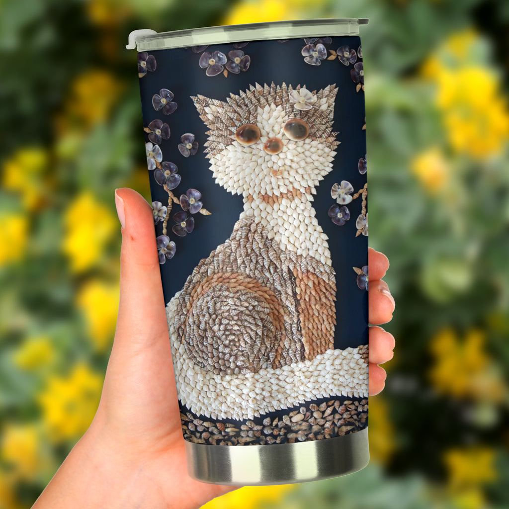 Cat 3D Pattern Printed Phone Case Cat Tumbler 0622