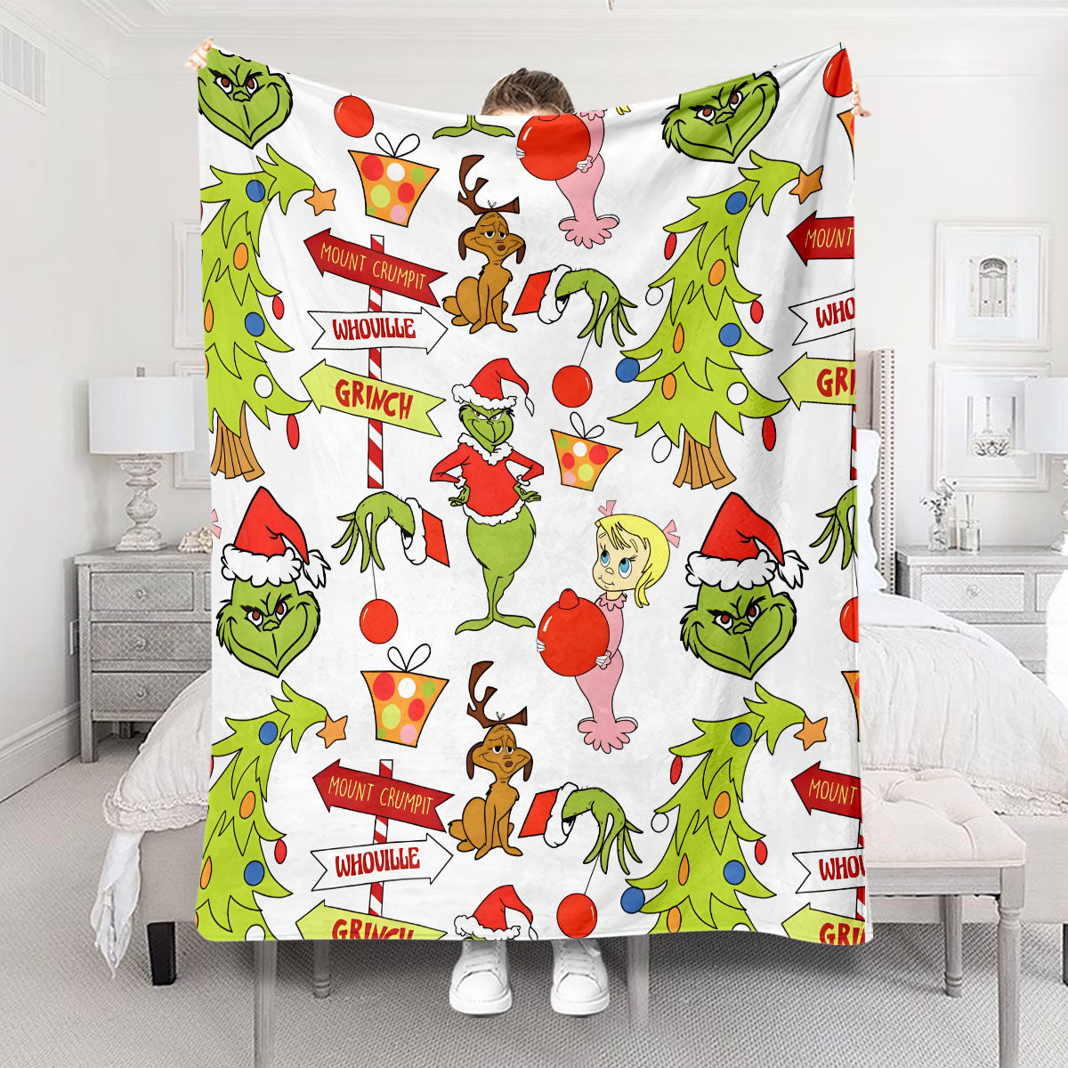A Very Merry Christmas - Stole Christmas Blanket