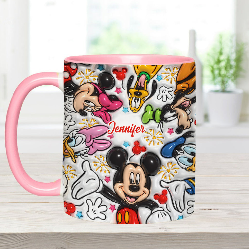 Magical Christmas - Personalized Mouse Accent Mug